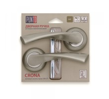 Ручка Punto (Пунто) раздельная CRONA TL/HD SN/CP-3 матовый никель/хром