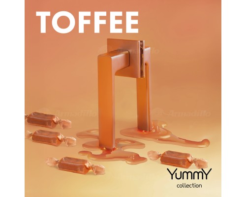 Ручка Armadillo (Армадилло) раздельная K.YM.TOFFEE FSG-39 флор. золото