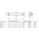 Доводчик Punto (Пунто) дверной SDC2020 (SD-2020) BR 25-45 кг (коричневый)