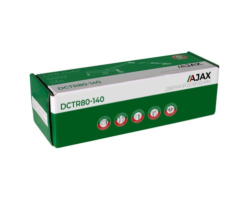 Доводчик Ajax (Аякс) дверной DCTR80-140 (TDR-140) 80-140кг WH белый Доводчик Ajax (Аякс) дверной DCTR80-140 (TDR-140) 80-140кг WH белый