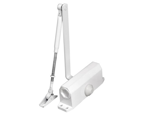 Доводчик Ajax (Аякс) дверной DCTR50-100 (TDR-100) 50-100кг WH белый Доводчик Ajax (Аякс) дверной DCTR50-100 (TDR-100) 50-100кг WH белый
