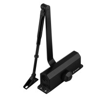 Доводчик Fuaro (Фуаро) дверной DC20-2 (DC-202) BL до 45 кг (черный)