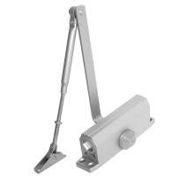 Доводчик Ajax (Аякс) дверной DCTR80-140 (TDR-140) 80-140кг WH белый