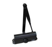 Доводчик Dorma (Дорма) дверной TS 77 EN3, с рычажной тягой, коричневый