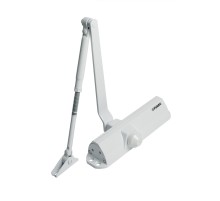 Доводчик Fuaro (Фуаро) дверной DC20-5/TS-68 WH до 110 кг (белый)