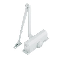 Доводчик Fuaro (Фуаро) дверной DC20-3 (DC-203) WH до 65 кг (белый)