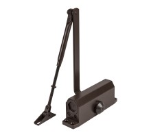 Доводчик Ajax (Аякс) дверной DCTR80-140 (TDR-140) 80-140кг BR коричневый