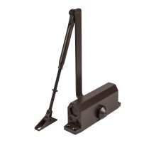 Доводчик Ajax (Аякс) дверной DCTR80-140 (TDR-140) 80-140кг BR коричневый