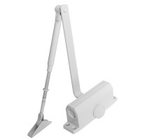 Доводчик Ajax (Аякс) дверной DCTR15-60 hold open WH белый