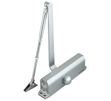 Доводчик Fuaro (Фуаро) дверной DC20-6W (DC-206W) AL до 160 кг (алюминий)