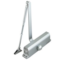 Доводчик Fuaro (Фуаро) дверной DC20-6W (DC-206W) AL до 160 кг (алюминий)