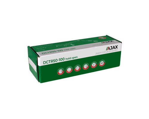 Доводчик Ajax (Аякс) дверной DCTR50-100 (TDR-100) 50-100кг BR коричневый Доводчик Ajax (Аякс) дверной DCTR50-100 (TDR-100) 50-100кг BR коричневый