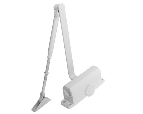Доводчик Ajax (Аякс) дверной DCTR15-60 (TDR-60) 15-60кг WH белый Доводчик Ajax (Аякс) дверной DCTR15-60 (TDR-60) 15-60кг WH белый