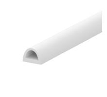 Уплотнитель Fuaro (Фуаро) самоклеящийся ADH/D-21x15mm, WHITE белый 50m