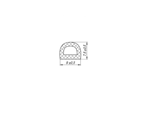 Уплотнитель Fuaro (Фуаро) самоклеящийся ADH/D-9x7,5mm, WHITE белый 100m Уплотнитель Fuaro (Фуаро) самоклеящийся ADH/D-9x7,5mm, WHITE белый 100m
