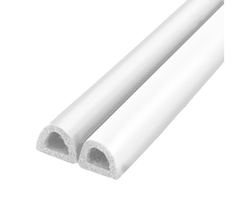 Уплотнитель Fuaro (Фуаро) самоклеящийся ADH/D-12x10mm, WHITE белый 150m Уплотнитель Fuaro (Фуаро) самоклеящийся ADH/D-12x10mm, WHITE белый 150m
