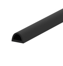 Уплотнитель Fuaro (Фуаро) самоклеящийся ADH/D-21x15mm, BLACK черный 50m