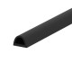 Уплотнитель Fuaro (Фуаро) самоклеящийся ADH/D-21x15mm, BLACK черный 50m