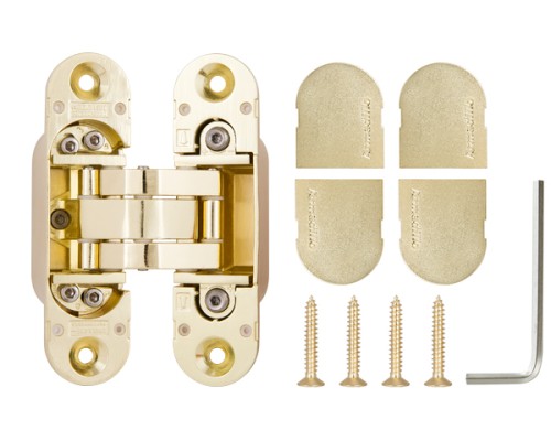 Петля Armadillo (Армадилло) скрытой установки U3D6000 SG (11160UN3D) мат. золото Петля Armadillo (Армадилло) скрытой установки U3D6000 SG (11160UN3D) мат. золото
