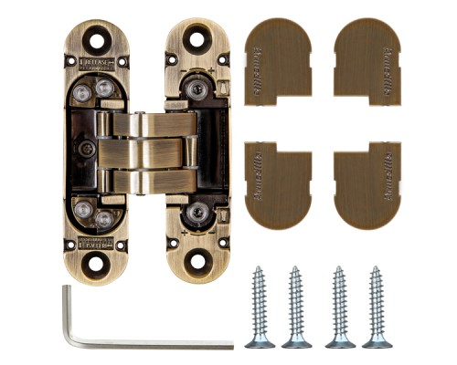 Петля Armadillo (Армадилло) скрытой установки U3D4000 AB (9540UN3D) бронза Петля Armadillo (Армадилло) скрытой установки U3D4000 AB (9540UN3D) бронза