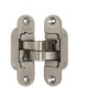 Петля Armadillo (Армадилло) скрытой установки U3D4200L SN левая (Architect 3D-ACH 40) мат. никель 40 кг