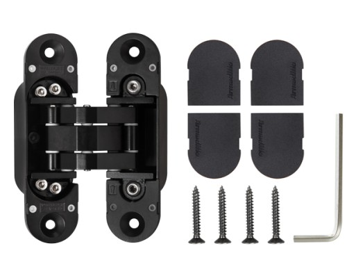 Петля Armadillo (Армадилло) скрытой установки U3D6000 BL (11160UN3D) черный Петля Armadillo (Армадилло) скрытой установки U3D6000 BL (11160UN3D) черный
