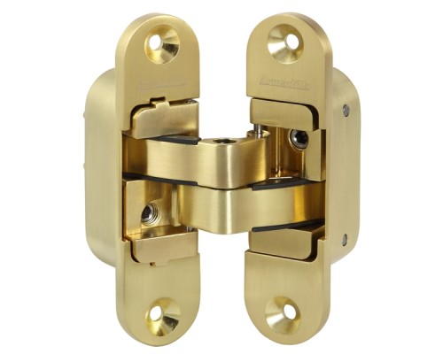 Петля Armadillo (Армадилло) скрытой установки U3D6200L SG левая (Architect 3D-ACH 60) мат. золото 60 кг