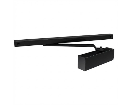 Доводчик Armadillo (Армадилло) дверной со скользящей тягой DCSLIDER45 BL (черный)