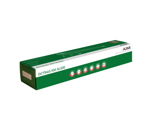 Доводчик Ajax (Аякс) дверной DCTR40-100 slide WH белый Доводчик Ajax (Аякс) дверной DCTR40-100 slide WH белый