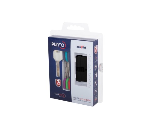 Цилиндровый Punto (Пунто) механизм MaxPro7000Key 52mm (21+10+21) SN мат.никель 7key