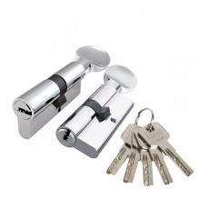 Цилиндровый Punto (Пунто) механизм Z3002Knob100(40+10+50) с вертушкой CP хром