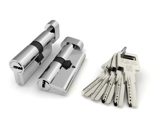 Цилиндровый Fuaro (Фуаро) механизм (R602/100) R6002Knob100(45+10+45) CP хром 5Key с вертушкой Цилиндровый Fuaro (Фуаро) механизм (R602/100) R6002Knob100(45+10+45) CP хром 5Key с вертушкой