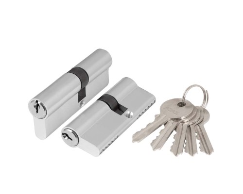 Цилиндровый Ajax (Аякс) механизм (AZ100/80) AZ1000Key80 (30+10+40) CP хром Цилиндровый Ajax (Аякс) механизм (AZ100/80) AZ1000Key80 (30+10+40) CP хром