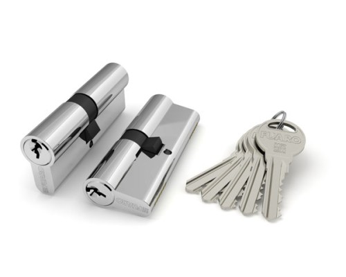 Цилиндровый Fuaro (Фуаро) механизм R300/70 mm-BL (30+10+30) CP хром 5 кл. БЛИСТЕР Цилиндровый Fuaro (Фуаро) механизм R300/70 mm-BL (30+10+30) CP хром 5 кл. БЛИСТЕР