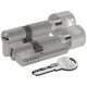 Цилиндровый механизм Kale kilit (Кале килит) с вертушкой 164 OBS SCE/100 (45+10+45) mm никель 5 кл. new