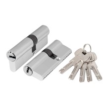 Цилиндровый Ajax (Аякс) механизм (AZ200/80) AZ2000Key80 (30+10+40) CP хром
