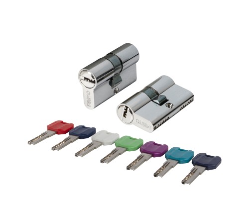 Цилиндровый Punto (Пунто) механизм MaxPro7000Key 52mm (21+10+21) SSC сатин.хром 7key