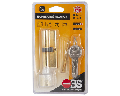 Цилиндровый механизм Kale kilit (Кале килит) с вертушкой 164 OBS SCE/80 (35+10+35) mm латунь 5 кл. new Цилиндровый механизм Kale kilit (Кале килит) с вертушкой 164 OBS SCE/80 (35+10+35) mm латунь 5 кл. new