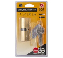 Цилиндровый Kale kilit (Кале килит) механизм 164 OBS SNE/70 (30+10+30) mm латунь 5 кл. new