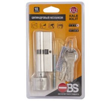 Цилиндровый механизм Kale kilit (Кале килит) с вертушкой 164 OBS SCE/71 (26+10+35) mm никель 5 кл.