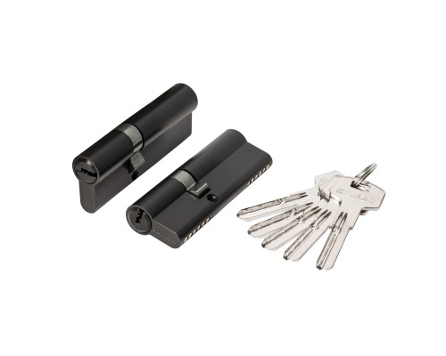 Цилиндровый Fuaro (Фуаро) механизм (200 ZA/80) 2000ZAKey80(30+10+40) BL черный 5Key