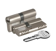Цилиндровый Kale kilit (Кале килит) механизм 164 OBS SNE/100 (40+10+50) mm никель 5 кл.