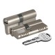 Цилиндровый Kale kilit (Кале килит) механизм 164 OBS SNE/90 (40+10+40) mm никель 5 кл.