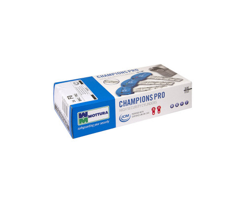 Цилиндровый механизм Mottura (Моттура) под вертушку (дл. шток) CP4P513101C5 (82 мм/46+10+26), МАТ.НИКЕЛЬ