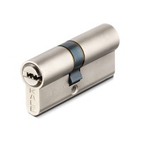 Цилиндровый Kale kilit (Кале килит) механизм 164 SN/80 (30+10+40) mm никель 5 кл.