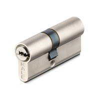 Цилиндровый Kale kilit (Кале килит) механизм 164 SN/80 (30+10+40) mm никель 5 кл.