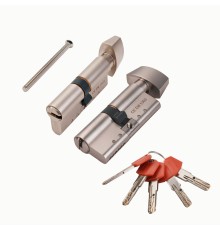 Цилиндровый Fuaro (Фуаро) механизм X-PRO5002 Knob 70 (30+10+30) SN-3 короткий шток с вертушкой 5Key
