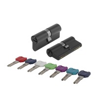 Цилиндровый Punto (Пунто) механизм MaxPro7000Key60mm(25+10+25) BL черный 7key