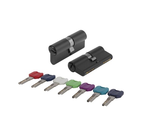 Цилиндровый Punto (Пунто) механизм MaxPro7000Key60mm(25+10+25) BL черный 7key