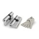 Цилиндровый Fuaro (Фуаро) механизм R300/70 mm (30+10+30) CP хром 5 кл.